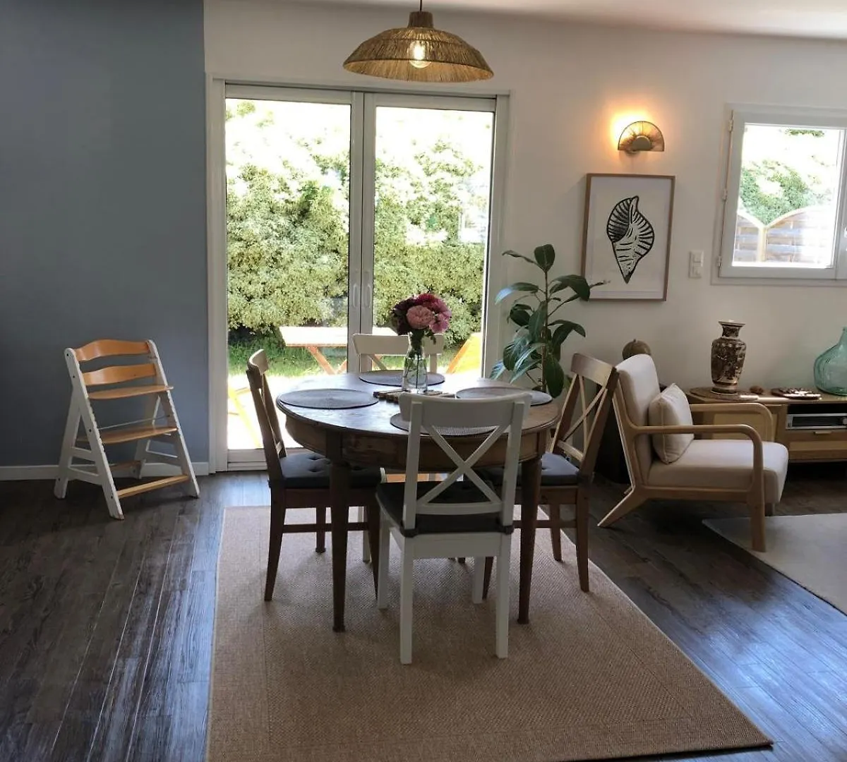 Appartement Rdc Lumineux Avec Jardin, A 5 Min Des Plages Пленёф-Валь-Андре 0*,  Франция